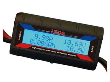 Power Analyzer, Wattmeter, Amperemeter, bis 60V und 150A – Bild 2