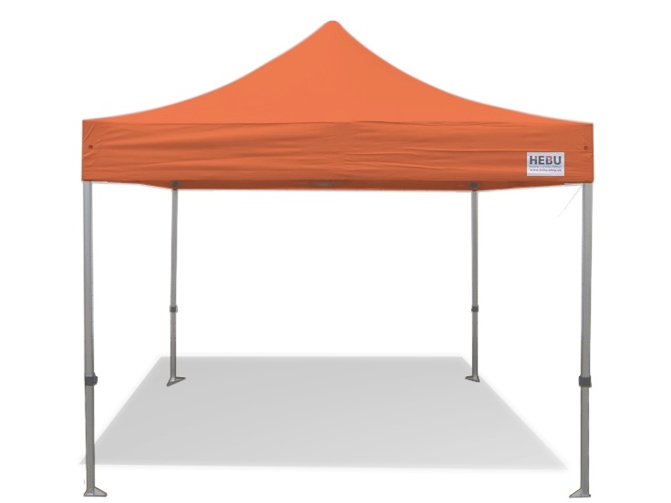 HEBU-Tent Faltzelt DELUXE 3x3m terra