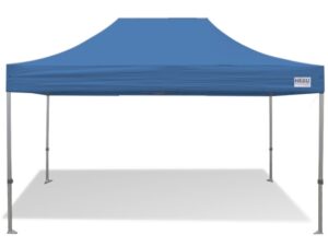 HEBU-Tent Faltzelt PRO 3x4.5m blau