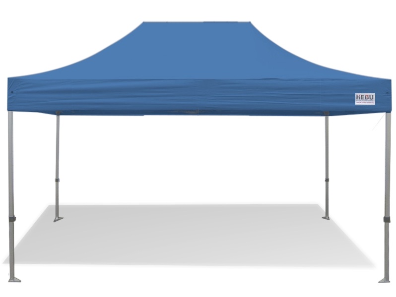 HEBU-Tent Faltzelt PRO 3x4.5m blau