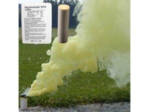 AX-18 - Rauchpatrone / Smoke - gelb - 5er-Set - für Elektroanzünder oder Zündschnur