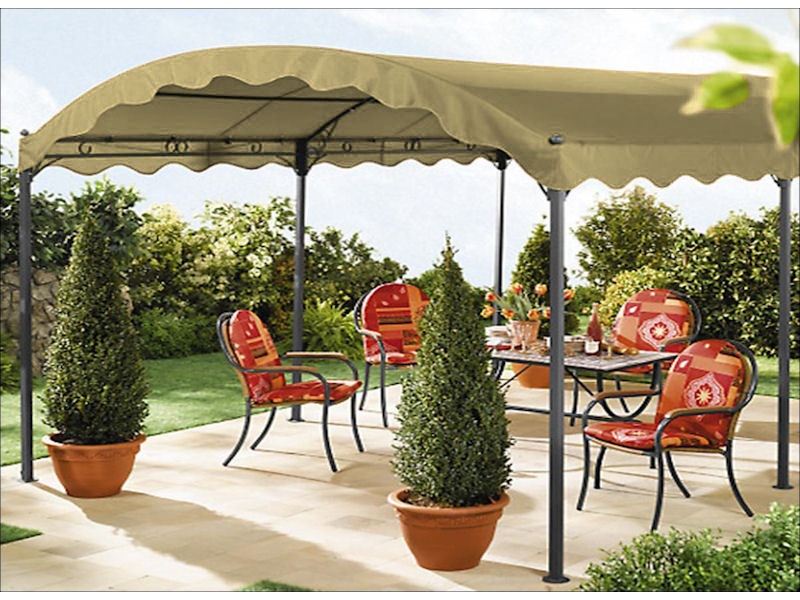 Seitenwand-Set Moskito Antikpav. 3x4m 4-tlg Sand