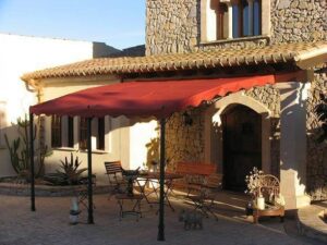 2er.Set Seite PVC Fenster zu LA PERGOLA Terra