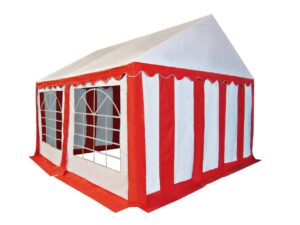 HEBU-Tent - Profi PVC Partyzelt 4x4 m
