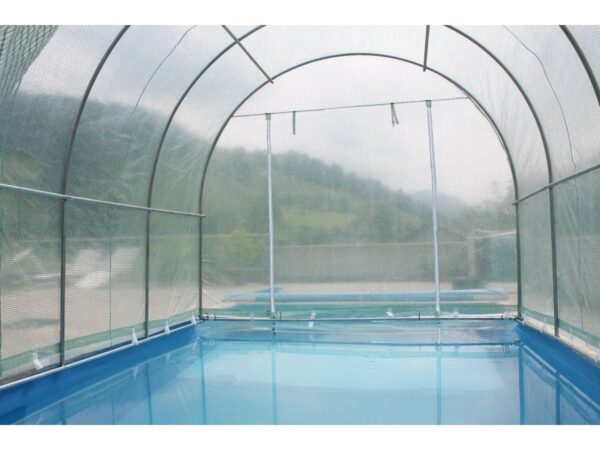 Foliengewächshaus 3x4m - 12m² - 180gr./m² PE – Bild 5