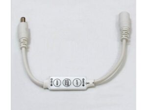 3Tasten-Controller / Steuerung zu 12V, LED-Streifen, mit DC-Anschluss