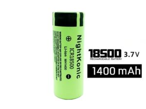 Li-Ion / LiIon Akku 3.7V 1400mAh - 18500 - 1 Stück - FrSky Taranis X-Lite