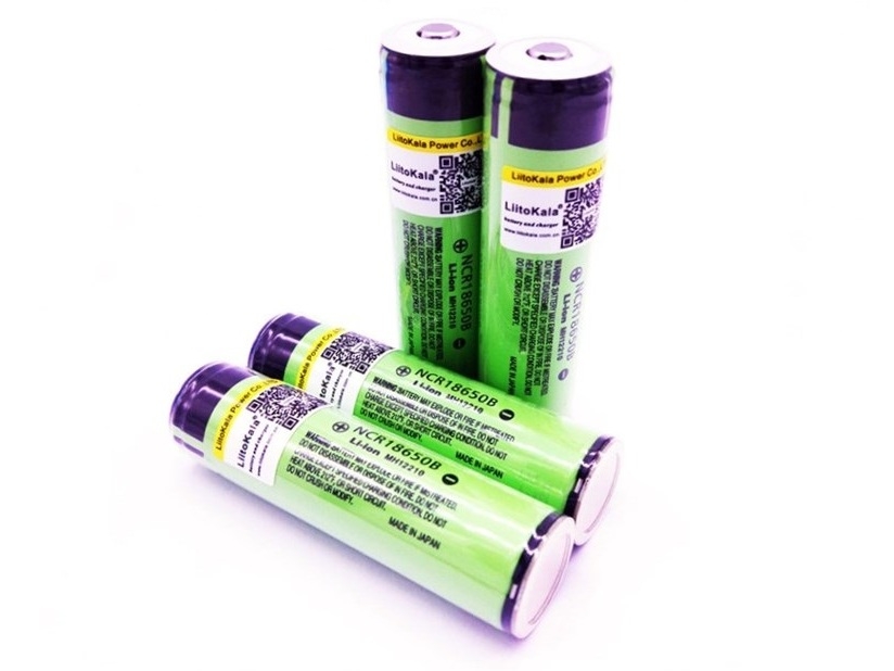 LiitoKala Li-Ion LiIon Akku 3.7V 3400mAh - 18650B mit PCB - 1 Stück