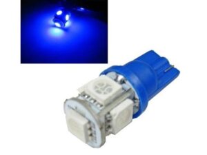 High Power T10 LED-Spot 1.5 Watt in blau