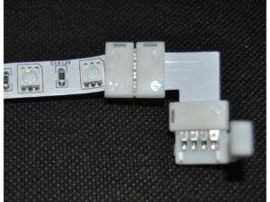 L-Verbinder 4-Pin 10mm zu RGB LED Streifen SMD5050/3528/5630