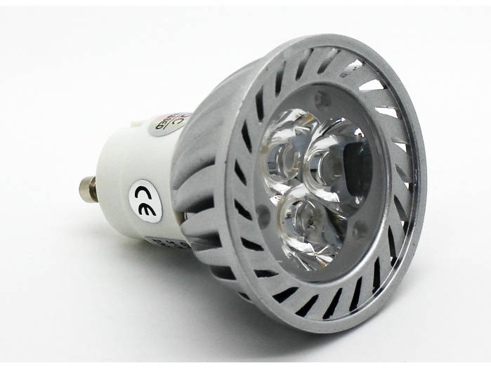 EPISTAR LED Spot GU10 3x2W warmweiss 60Grad DIMMBAR - AUSVERKAUF