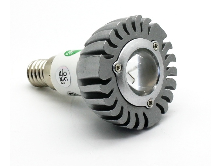 EPISTAR LED Spot E14 1x3W warmweiss 60 Grad - AUSVERKAUF