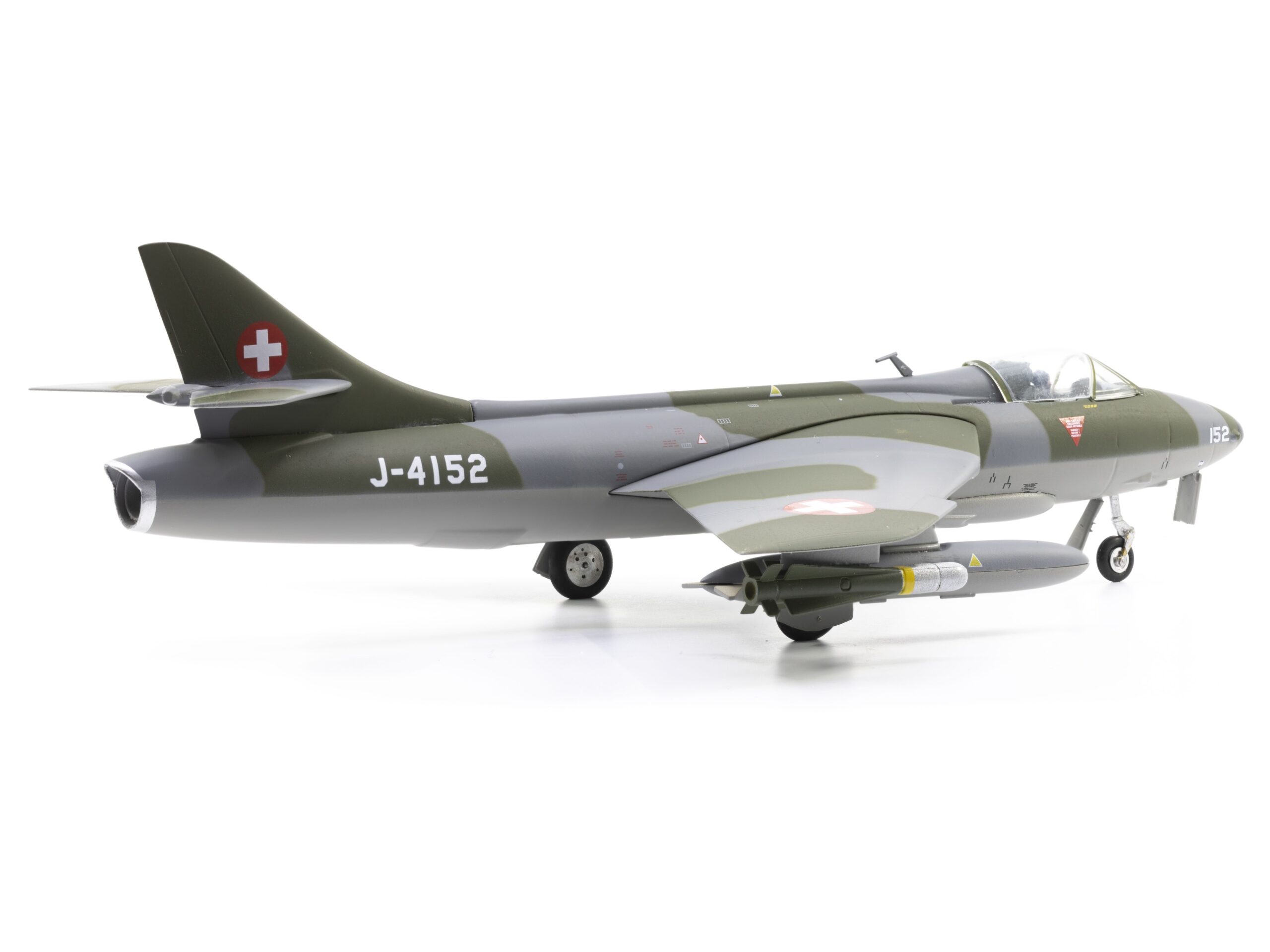 DieCast Flugzeug - ACE Hunter Mk58 J-4152 Robin – Bild 2