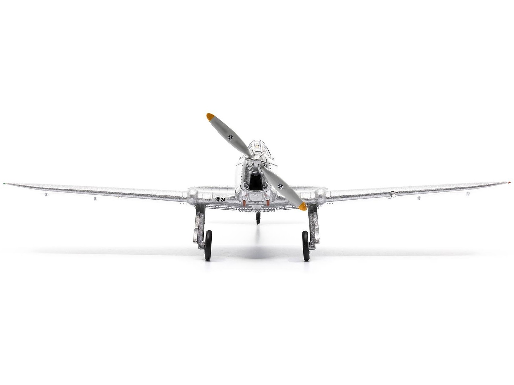 DieCast Flugzeug - ACE Pilatus P-2-05 A-124 Silber / Aluminium (1963) – Bild 4