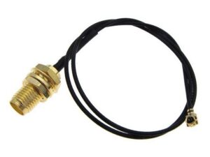 FPV Antennen-Verlängerungskabel  RP-SMA Male - 1.13mm Pigtail, 17cm