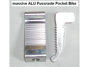 Fussrasten massiv alu 1 Paar