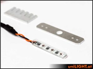 uniLIGHT 5mm BAR Navigationslicht, 3Wx2 - weiss