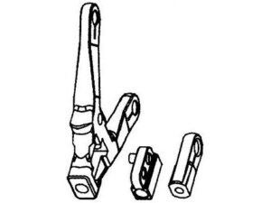 Schwinge/Querlenker unten 2 Stück 112005