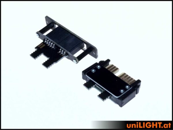 uniLIGHT Kabel-Steckverbindung, 3 primäre 10 sekundäre Pole - DIY – Bild 5