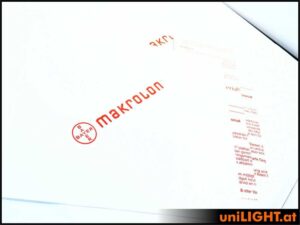 uniLIGHT Makrolon zum Tiefziehen 0.75mm - 4er-Set