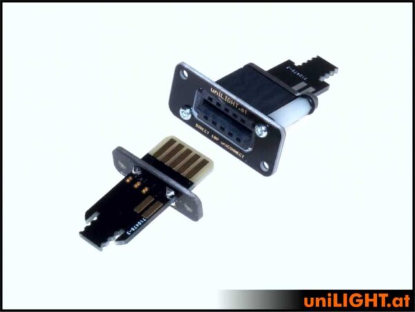 uniLIGHT Direct-Steckverbindung, 3 primäre 4 sekundäre Pole - DIY – Bild 2