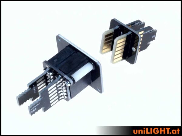 uniLIGHT Direct-Steckverbindung, 8 primäre 6 sekundäre Pole – Bild 3