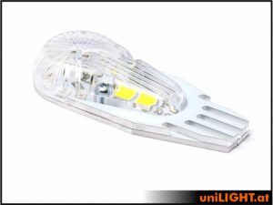 uniLIGHT 24mm DUAL Navigation + Blitzlicht, 24Wx2, T-Fuse - grün-weiss