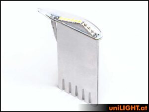 uniLIGHT 6mm DUAL Navigation + Blitzlicht, 20Wx2, T-Fuse - grün-weiss