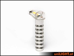 uniLIGHT 7mm DUAL Navigations + Blitzlicht, 6Wx2 - grün-weiss