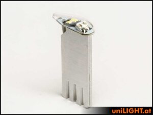 uniLIGHT 9mm DUAL Navigation + Blitzlicht, 11Wx2, T-Fuse - grün-weiss
