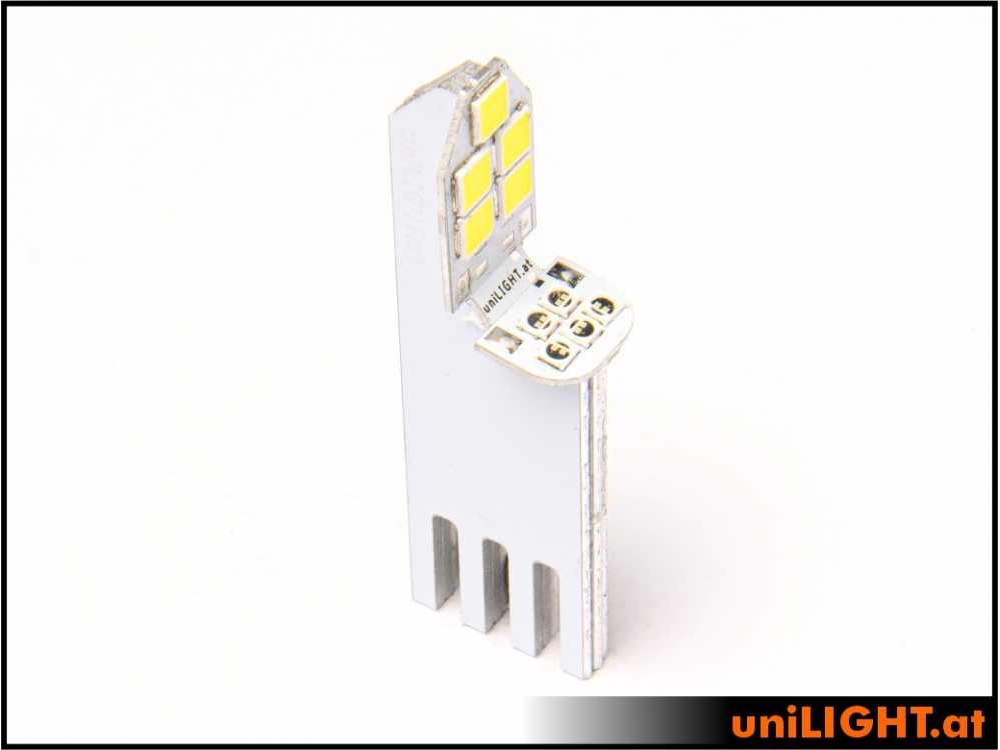 uniLIGHT 15mm DUALREC Navigation + Blitzlicht, 32Wx2, T-Fuse - grün-weiss – Bild 2