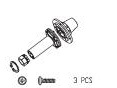 Differenzialgetriebe hinten 508003 FS-Cars 1:10