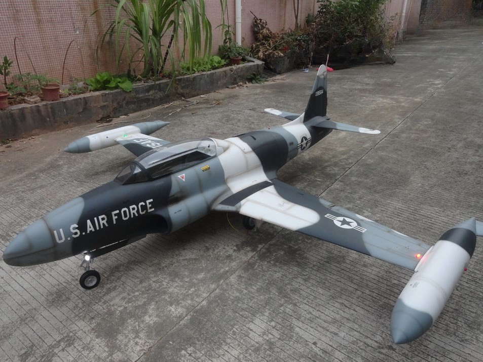 Lockheed T-33 - L 2540 mm (100") - FeiBao Scale Jet - Schema 09 – Bild 2