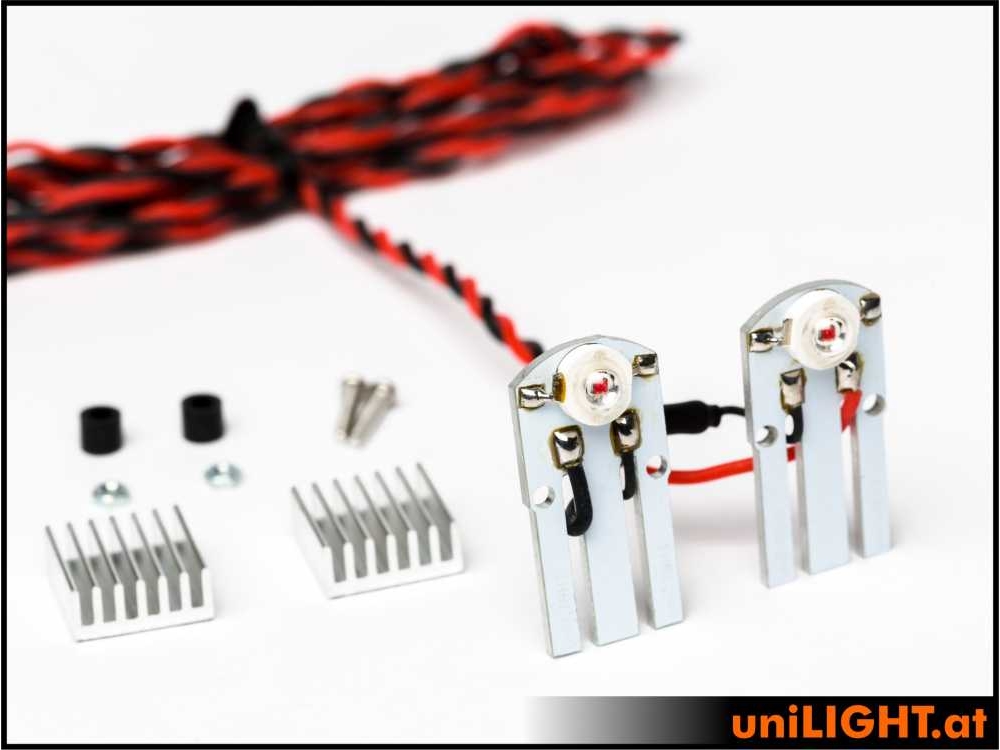uniLIGHT FLAT Navigationslicht doppelt, 2x - grün