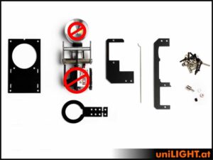 uniLIGHT Mechanik für Klappscheinwerfer 30mm