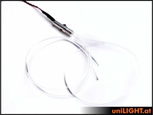 uniLIGHT 4W Glühfaser-Licht, 3mm - blau