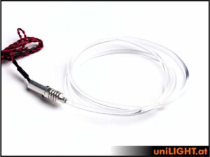 uniLIGHT 4W Glühfaser-Licht, 4mm - blau