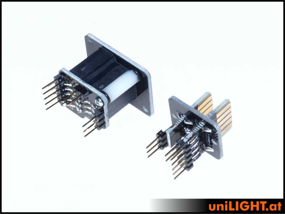uniLIGHT Header-Steckverbindung, 6 primäre 4 sekundäre Pole - DIY – Bild 5