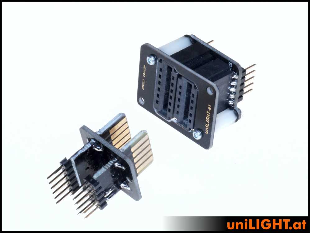 uniLIGHT Header-Steckverbindung, 9 primäre 4 sekundäre Pole - DIY – Bild 2