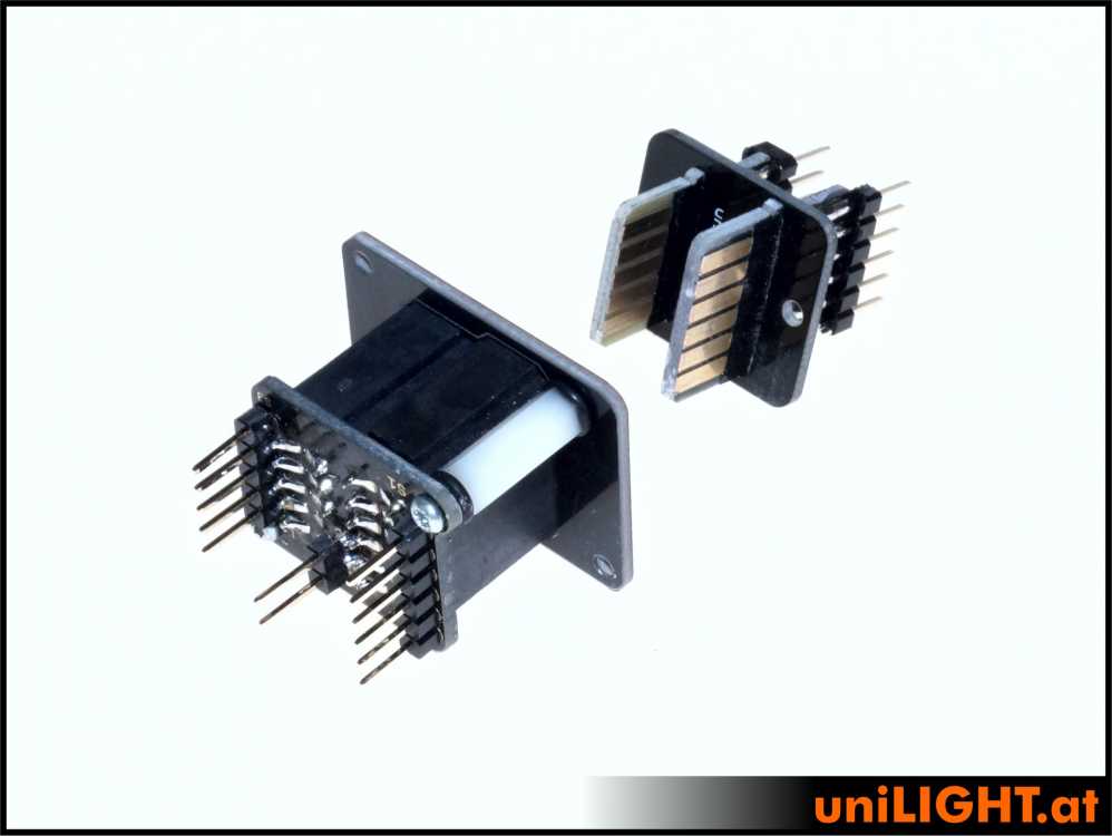 uniLIGHT Header-Steckverbindung, 9 primäre 4 sekundäre Pole - DIY – Bild 4
