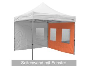 Seitenwand PRO / DELUXE 4.5m terra mit Fenster
