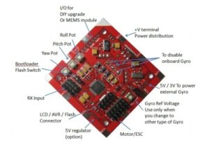 Multicopter controller KK plus V5.5d HEXA