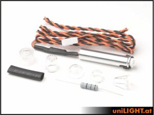 uniLIGHT 10mm PIN Blitzlicht, 8Wx2, T-Fuse - grün