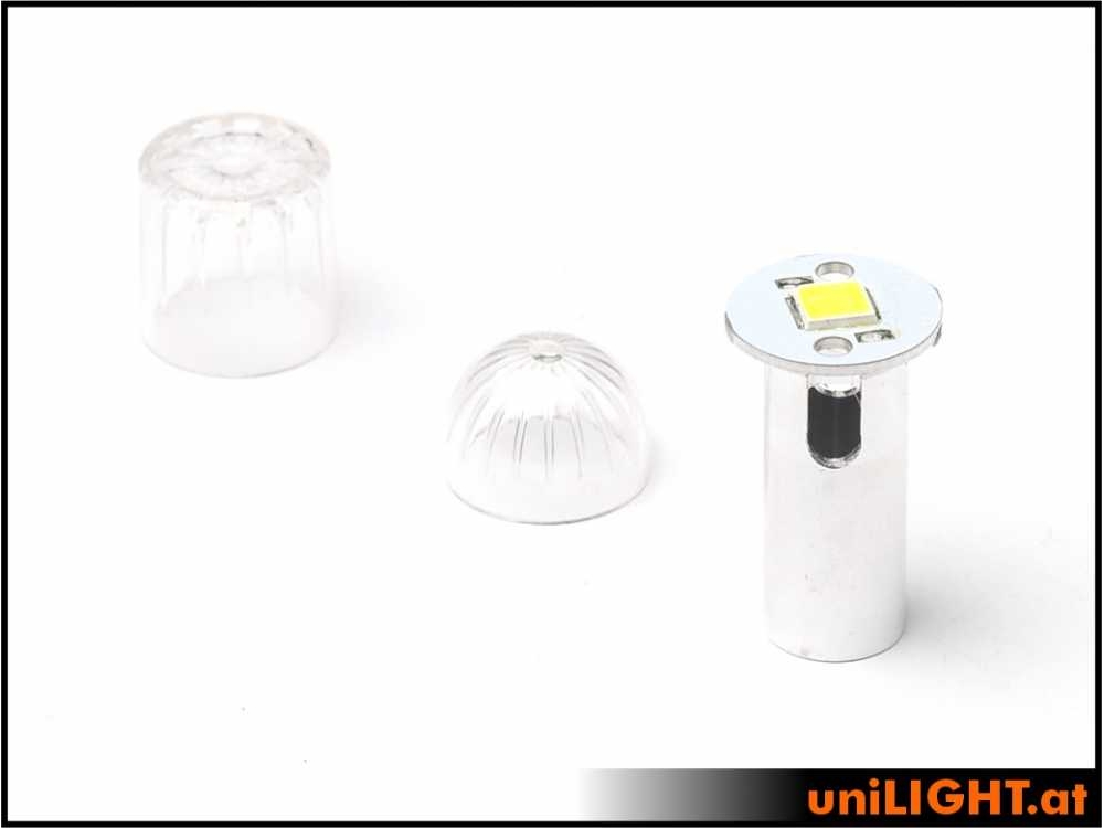 uniLIGHT 15mm PIN Navigationslicht, 3Wx2, KURZ - grün