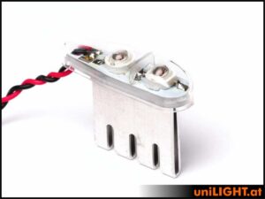 uniLIGHT 11mm PRO Navigationslicht, 4Wx2 - grün