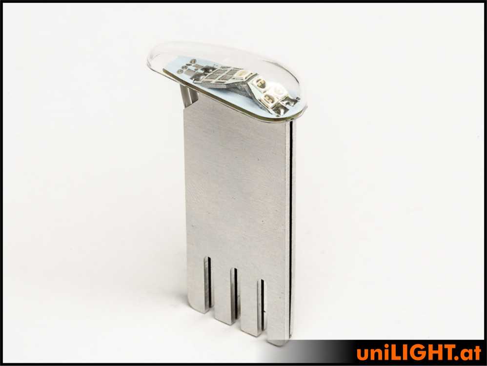 uniLIGHT 12mm PRO Navigationslicht, 8Wx2, T-Fuse - rot