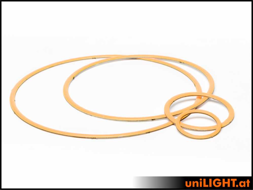 uniLIGHT 61mm LIGHT Nachbrennerring - orange – Bild 2