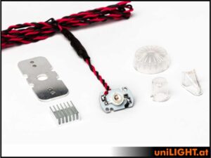 uniLIGHT 10/24mm ROUND Blitzlicht, 8W - grün