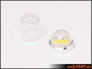uniLIGHT 15mm ROUND Blitzlicht, 12Wx2, KURZ - grün