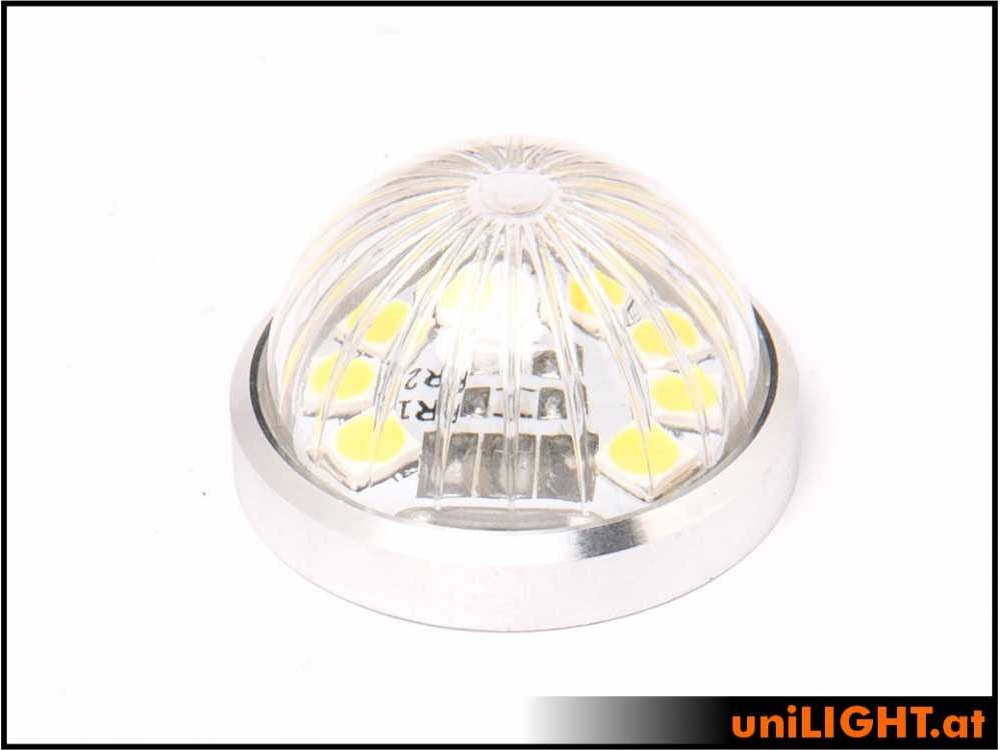 uniLIGHT 19mm ROUND Navigationslicht, 3Wx2, KURZ - grün – Bild 2